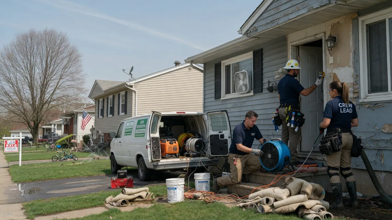 Flood Cleanup in Parker City, IN near me