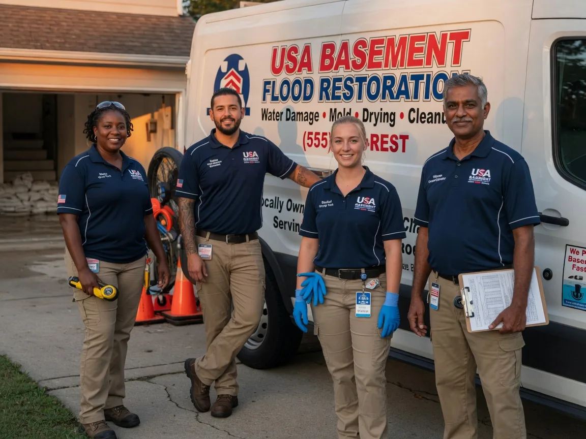 Basement Flood Cleanup company in Parker City, IN